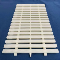 Profilé d'extrusion en plastique PVC ABS PP écologique personnalisé pour grille de piscine et applications en supermarché