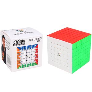 YuXin Little Magic 7 couches <span class=keywords><strong>Cube</strong></span> magique de vitesse magnétique sans autocollant - Product Image 1