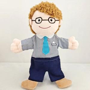Marioneta de Mano de Personaje de <span class=keywords><strong>Dibujos</strong></span> <span class=keywords><strong>Animados</strong></span> de Diseño Personalizado, Juego Familiar para Padres e Hijos, Juguete de Peluche, Muñeca de Educación Temprana Familiar, Muñeca Familiar - Product Image 6