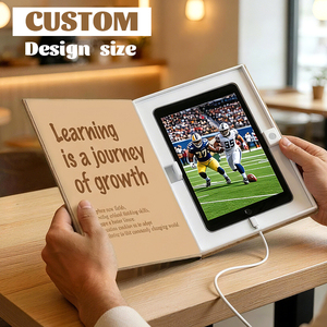 Housse de téléphone personnalisable en forme de livre pour dissimuler une tablette, boîte de rangement discrète pour la maison, le bureau ou la décoration de bureau - Product Image 1