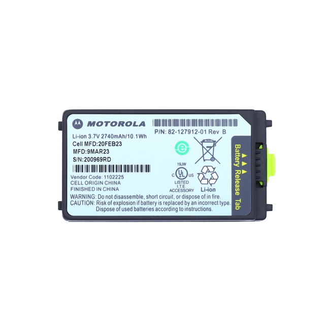 New Battery Replacement 2740mAh 82-127912-01 for Motorola Symbol MC3190 Handheld Mobile Computer PDA Device