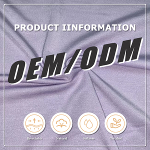 Tissu en <span class=keywords><strong>jersey</strong></span> simple écologique OEM&ODM, 95% <span class=keywords><strong>viscose</strong></span>, 5% élasthanne, pour sous-vêtements - Product Image 4