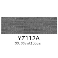 Dalles de moquette rectangulaires en polypropylène jacquard à boucles, motif puzzle, avec support en PE, pour hôtels de luxe, bureaux commerciaux, maisons et terrains de golf