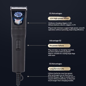 <span class=keywords><strong>Tondeuse</strong></span> professionnelle <span class=keywords><strong>pour</strong></span> chiens Petop 12V haute puissance, <span class=keywords><strong>tondeuse</strong></span> <span class=keywords><strong>pour</strong></span> animaux de compagnie à brancher, <span class=keywords><strong>pour</strong></span> poils épais, outil de toilettage robuste, faible bruit, <span class=keywords><strong>pour</strong></span> grands chiens - Product Image 2