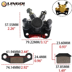LINGQI Maître-cylindre <span class=keywords><strong>de</strong></span> <span class=keywords><strong>frein</strong></span> à disque hydraulique avant pour moto <span class=keywords><strong>Dirt</strong></span> Pit <span class=keywords><strong>Bike</strong></span> Quad ATV - Product Image 2