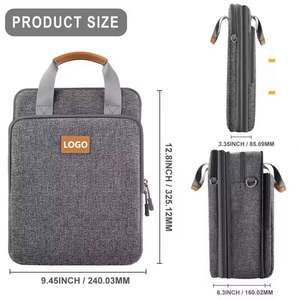 Funda para Portátil de 13 Pulgadas, Bolsa de Hombro Impermeable para Portátil, Bandolera con Múltiples Compartimentos, Bolso de Mano para Portátil - Product Image 2