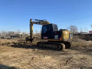 Preiswerter Großhandel großer Langhaubauflieger hydraulischer Carter 312D Ausverkauf Bagger