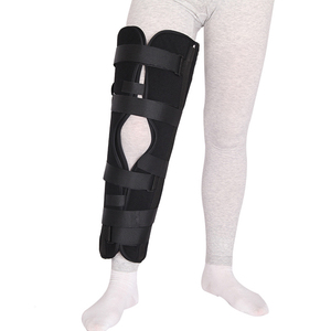 Inmovilizador transpirable para soporte ortopédico de articulación de rodilla férula de pierna para equipo ortopédico de protección de fracturas - Product Image 1