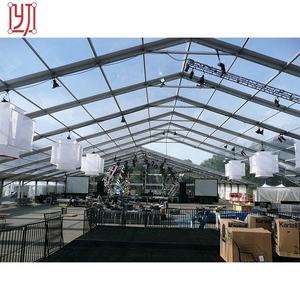 เต็นท์ปาร์ตี้สีขาวขนาด 1020x40 ฟุต พร้อมหน้าต่างใส จากจีน ยี่จิน - Product Image 4