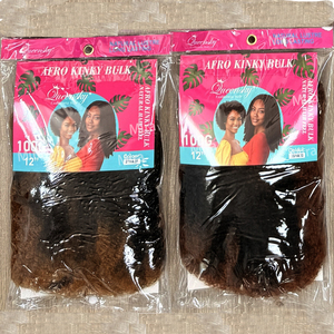 Nhà Cung Cấp Bán Buôn 100G 12Inch Tổng Hợp Frizzy Afro Tuft 4cw Afro Kinky Tóc Số Lượng Lớn Sợi Tóc Giả Mini Twist Micro Locs Hot Braids - Product Image 4