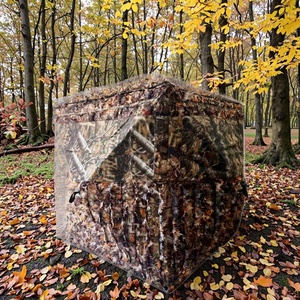 Bán Buôn Tùy Chỉnh 270 Độ Xem Qua Ngụy Trang Săn Bắn Lều Không Thấm Nước Có Thể Gập Lại Polyester Cho Cuộc Phiêu Lưu Ngoài Trời Động Vật - Product Image 1