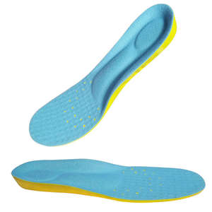 Plantillas Deportivas de PU al por Mayor, Unisex, Transpirables, Desodorantes, Cómodas, Amortiguadoras de Impactos, Plantillas Gruesas para Zapatos - Product Image 1