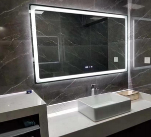 Salon maquillage bureau cosmétique chaise coiffeuse salle de bain ampoules Smart Touch brillant à lèvres ensemble miroir de courtoisie avec lumières - Product Image 2