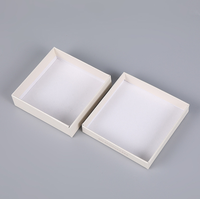 Boîte cadeau de mariage de style Simple, écharpe blanche de style ins avec boîte cadeau de main, logo personnalisé