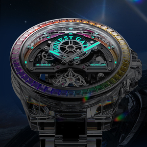 นาฬิกาข้อมือ Bonest Gatti Original Spaceship Mechanical สำหรับผู้ชาย ระบบออโตเมติก ตัวเรือนใส รุ่น BG7007 - Product Image 2