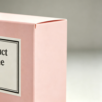 Ensemble de boîtes à savon en carton rigide rose écologiques personnalisables avec gaufrage et laminage mat pour emballage cadeau