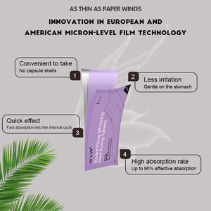 Película blanqueadora de diseño innovador que se disuelve en la boca, suplemento energético, tiras de película oral blanqueadora que se disuelven. - Product Image 4