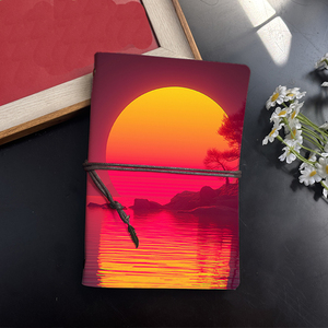 Hermoso cuaderno escolar hecho a mano A6 práctico para grupos <span class=keywords><strong>de</strong></span> <span class=keywords><strong>teatro</strong></span> universitario adecuado para registros <span class=keywords><strong>de</strong></span> ensayo y notas <span class=keywords><strong>de</strong></span> guión W - Product Image 2