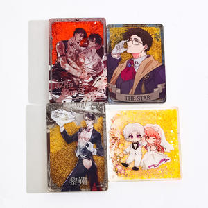 CNAWO individueller Meeresand-Acrylziegel individueller flüssiger Blitz-Charme Anime-Shaker-Ziegel - Product Image 1