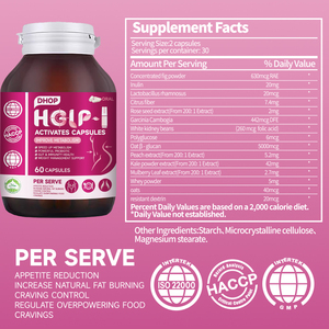 ยาแคปซูลสมุนไพรธรรมชาติลดน้ำหนักลดน้ำหนักเร็ว - Product Image 5