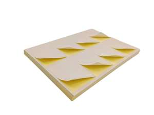 Format A4 mat 4 pièces de papier autocollant à angle droit 45 feuilles d'étiquettes d'<span class=keywords><strong>adresse</strong></span> d'expédition de code-barres auto-adhésives pour imprimante à jet d'encre - Product Image 3