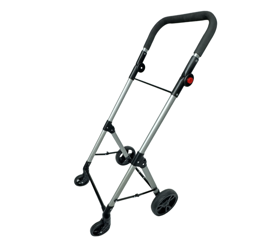 30kgs Wholesale Factory Quality Aluminum Shop Trolley Cart Hand Cart with Bag