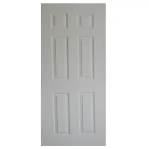 木门3毫米mdf白色底漆hdf模塑门蒙皮门板