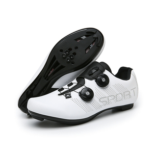 <span class=keywords><strong>Scarpe</strong></span> da Ciclismo su Strada Personalizzate, Ultraleggere, Traspiranti, in Pelle PU e Microfibra, Suola in Nylon, Comode per il Ciclismo - Product Image 5