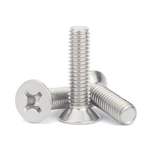 Toptan paslanmaz çelik 304 havşa vidalar düz kuyruk kendinden dokunarak makine vidaları DIN GB standart sınıf 4.8-12.9 cıvata - Product Image 3