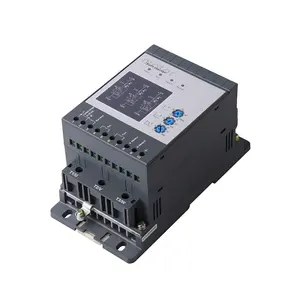 Ac 3 Phase 11kw 220V 37A Motor Soft Starter Manufacturer SSR Series 50/60Hz Built In Bypass Industrial Remote Control