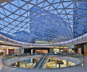Estructura de Techo Prefabricada de Acero para Centro Comercial con Cúpula de Vidrio, Armazón Espacial, Claraboya, Atrio - Product Image 6