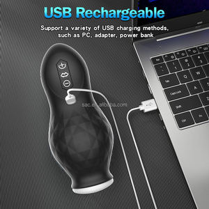 SacKnove Dispositivo di Aspirazione Elettrico Automatico per Allenamento del Pene Coppa Dragon Vibratore Macchina per Masturbazione Sex Toy per <span class=keywords><strong>Uomo</strong></span> - Product Image 5