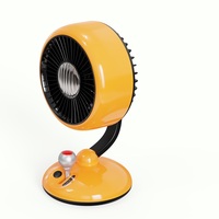 Ventilateur de bureau portable haute vitesse au design créatif, mini-ventilateur puissant avec lumière LED pour l'été chaud – Tendance 2025