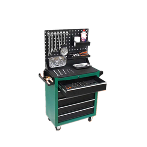 Kim Loại Công Cụ Xe Đẩy Với Xử Lý Và Bánh Xe Cán Lưu Trữ Ngực Ngăn Kéo Hộp Công Cụ Nhà Để Xe Có Thể Khóa 72 Inch Thép Công Cụ Tủ - Product Image 3