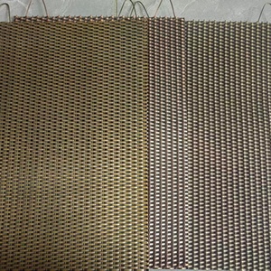 Grilles décoratives en maille d'acier inoxydable pour cloisons architecturales, finitions bronze/laiton/cuivre, pour murs et plafonds - Product Image 3