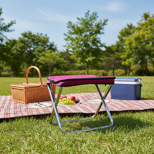 Chaise pliante portable pour le camping en plein air, <span class=keywords><strong>tabouret</strong></span> <span class=keywords><strong>pliable</strong></span> en aluminium pour le <span class=keywords><strong>jardin</strong></span> ou la plage, mobilier d'extérieur en métal - Product Image 6