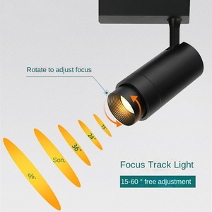 ไฟติดตามแบบ LED สีขาว 6000K แสงเดย์ไลท์ CRI 90 IP20 สำหรับการจัดแสดงสินค้า  อายุการใช้งาน 30000 ชั่วโมง วัสดุพลาสติก ปรับความสว่างได้ - Product Image 4