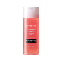 MULAN Gel douche blanchissant pour le corps au pamplemousse biologique de marque privée pour lutter contre l'acné Nettoyage en profondeur Rafraîchissant