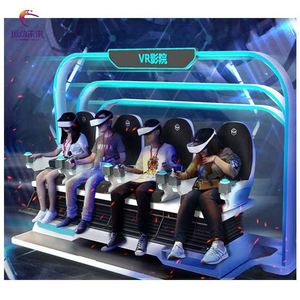 Parc à thème VR SportVR, jeu 4 places, projet de cinéma de réalité virtuelle 9D, fauteuil de réalité virtuelle, simulateur VR - Product Image 4