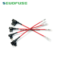 Porte-fusible Micro Standard Lowpro Mini avec adaptateur de fusible à lame pour voiture 1A-40A, fourni directement par l'usine