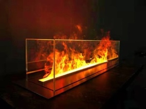 Chimenea Eléctrica Empotrada 3D con Efecto de Llama LED, Calentador de Agua con Vaporización Personalizable para Uso Doméstico y Hotelero - Product Image 6
