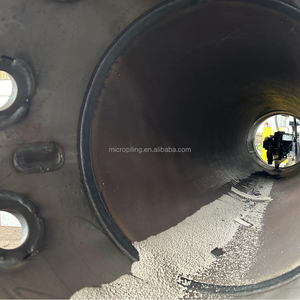 UMP Acier Soudé de Haute Qualité à <span class=keywords><strong>Double</strong></span> <span class=keywords><strong>Paroi</strong></span> et à <span class=keywords><strong>Paroi</strong></span> Simple pour l'Ingénierie des Fondations Matériel Q420/460D+Q355D 620-2500mm - Product Image 4