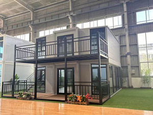 Casa expandible de lujo de 40 pies, casa prefabricada de 20 pies con contenedor de envío a la venta, casas prefabricadas expandibles modernas de dos dormitorios - Product Image 2