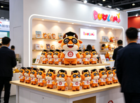 Boneka Sapi Maskot Kustom Lucu Kartun Boneka Sapi Isi Dakron untuk Hadiah Sekolah OEM ODM Boneka Plush Kustom