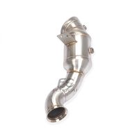 Tuyau d'échappement sport haute performance 200 cellules en acier inoxydable 304 pour Mercedes-Benz W205 C180 C200 C250 C300 C350e – Améliore la réponse du turbo