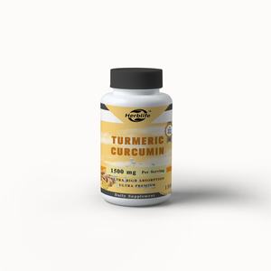 Suplemento Deportivo Personalizable en Oferta - Cúrcuma Curcumina 1500mg - Suplemento de Cúrcuma Ultra Potente de Alta Absorción - Product Image 1