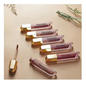 Tubos de Brillo Labial de 6.5ml con Logotipo Personalizado, Envases Transparentes de Cristal, Etiquetado Personalizado, Tubos de Brillo Labial para Cosméticos, Capacidad de 8ml - Product Image 3