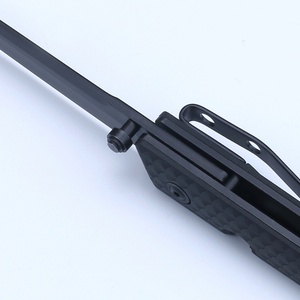 มีดพับ FB024 HK DIY ปรับแต่งได้ตามต้องการ OEM สแตนเลส ไทเทเนียมอัลลอยด์ มีดพกพาอเนกประสงค์ สำหรับเอาตัวรอด ล่าสัตว์ ใช้งานกลางแจ้ง ของขวัญ - Product Image 4