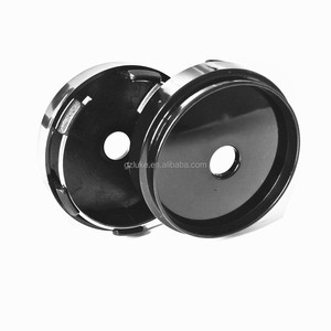 Cache-moyeu de roue de voiture CE28 TE37 66MM noir chromé avec emblème, cache-moyeu de roue personnalisé - Product Image 3