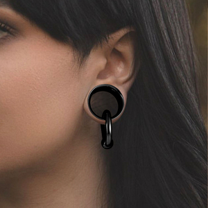 Evorte新款热圈养珠环塞不锈钢耳道双扩口器拉伸女性饰品 - Product Image 5